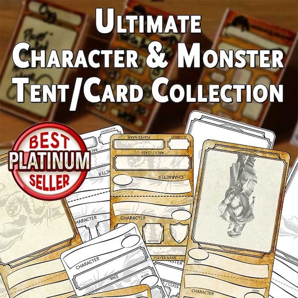 D&D Ultimate Character and Monster Tent Collection