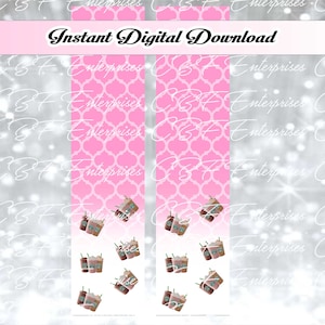Pink  Cheer Bow Sublimation Graphic Digital Download