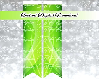 Lime Abstrakter Cheer Bow Sublimation Grafik Digitaler Download