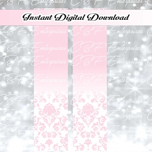 Pink Cheer Bow Sublimation Graphic Digital Download