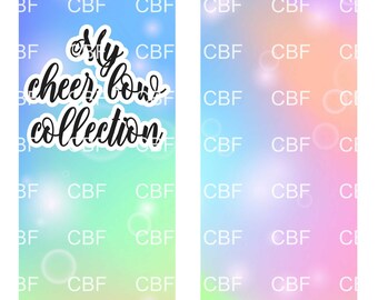 Cheer Bow Graphic, Sparks Joy Design (Digital Download)