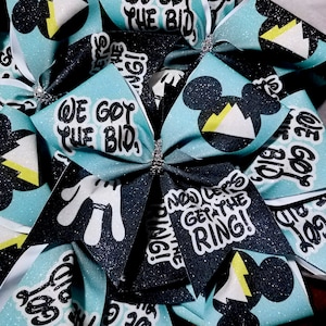 Custom Nationals  We Got The Bid Cheer Bow - you choose colors - TEAM DISCOUNTS