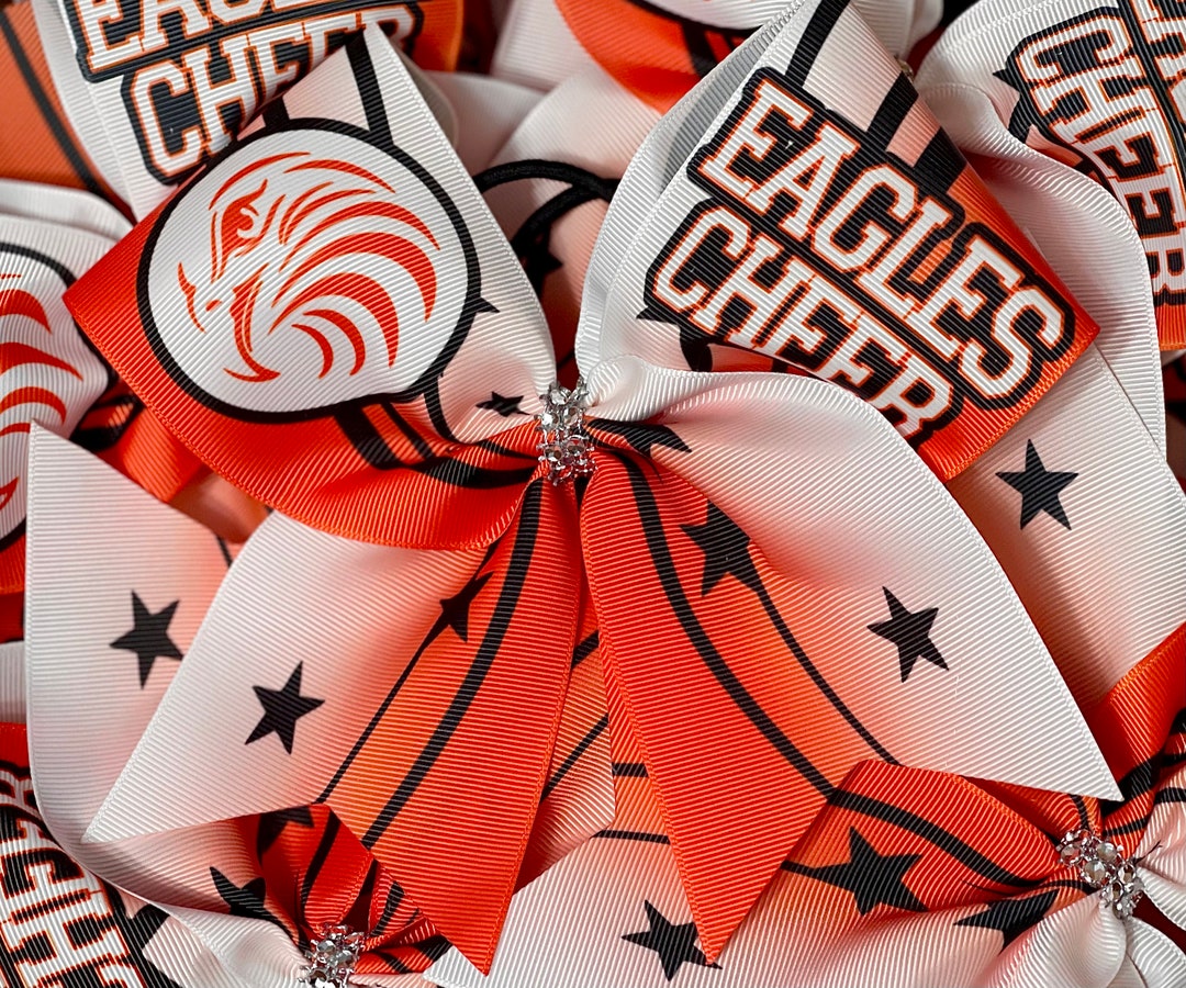 Custom Inked Cheer Bow - Lycra main image 1