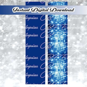 Blue Cheer Bow Sublimation Graphic Digital Download