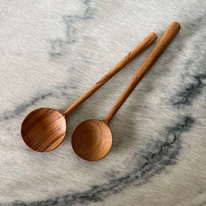 Teak Root Wooden Measuring Spoons Set of 3 – Living Room Co