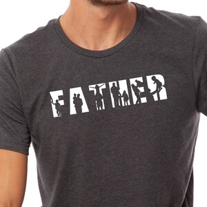 Father Shirt, Baby Announcement Shirt, Custom Tee for Dad, Fathers Day Gift, First Fathers Day, Gift for New Dad, N309