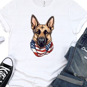 Dog America Flag Shirt, Unisex Crewneck Shirt, Animal Lover Shirt, Patriotic Shirt, Dog Flag Shirt, Cool American Flag Dog Shirt, N947