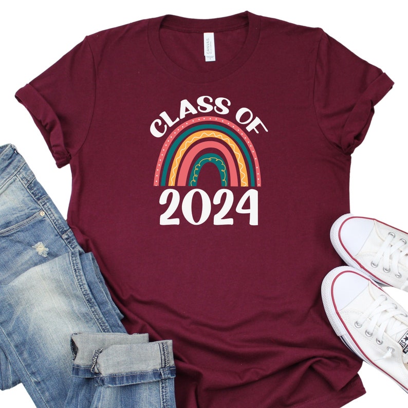 Class of 2024 Shirt Graduating in 2024 College High School Etsy