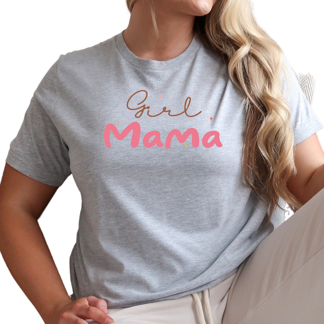 Girl Mama Shirt, Mothers Day Gift, Girl and Mom Matching Shirt, Custom