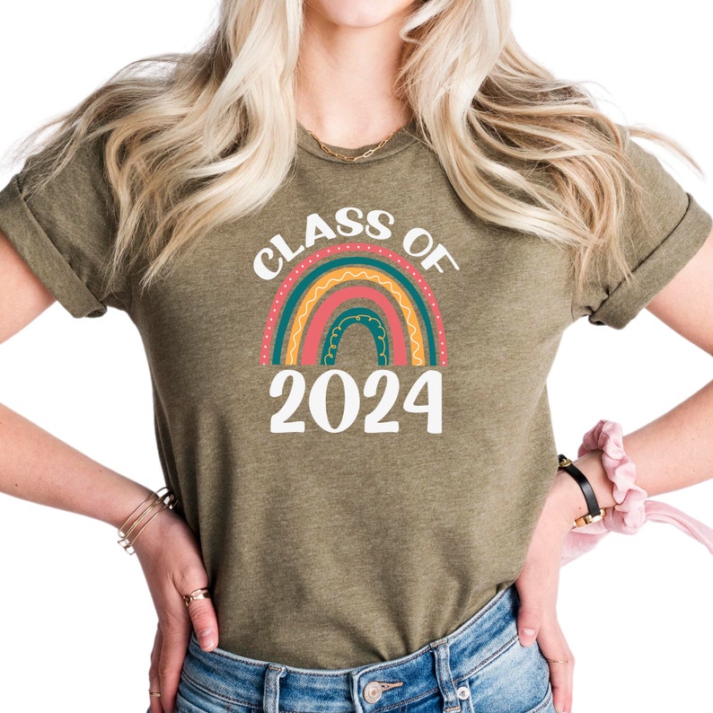 Class of 2024 Shirt Graduating in 2024 College High School Etsy