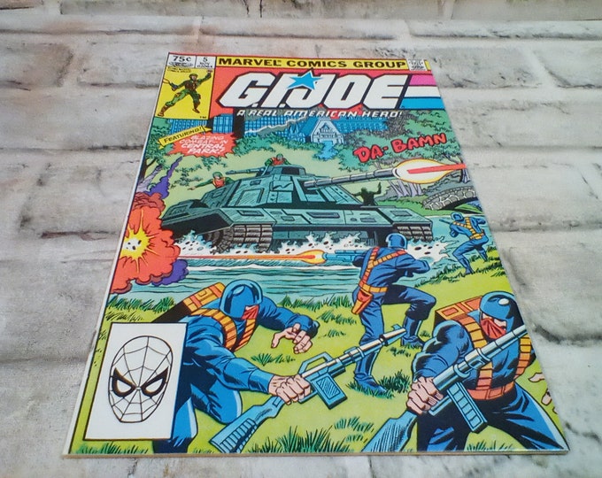 G.I. Joe Comic Book Marvel Comics Group November 1982 G. I. Joe, A Real ...