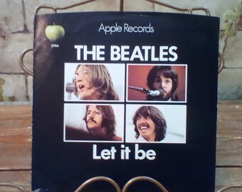 The Beatles Let it Be 45 Record With Picture Sleeve #2764 Let it Be/You Know my Name (Look Up the Number) Apple Records 1970 Ex Cond
