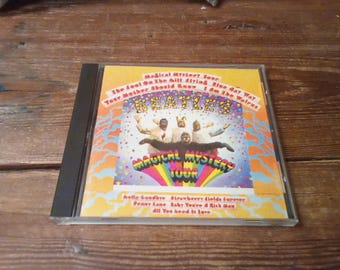 the beatles magical mystery tour cd album originally from 1967 cd from the 90's parlophone apple and capitol records