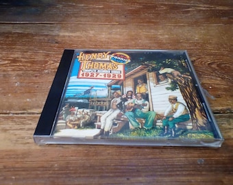 CD de Henry Thomas, Texas Concerned Blues, obras completas gravadas entre 1927 e 1929, Yazoo Records, 1989, em excelente estado.