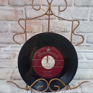 Jackie Wilson 45 Record, That&#39;s Why/Love is All, #55121, Brunswick Records, 1959, Excellent Condition