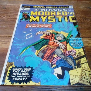 Marvel Chillers #1 Octubre de 1975 con Modred el místico en buen estado