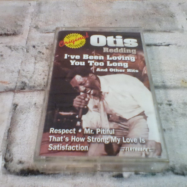 Otis Redding Cassette Tape 1997 I've Been Loving You Too Long, and other Hits, Atlantic Records/Flashback Records, Excellent Condition