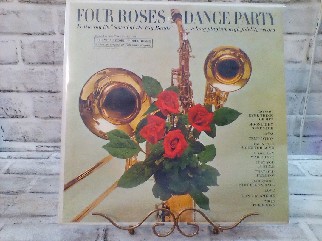 The Four Roses Dance Party Album, Big Band Music Columbia Special ...