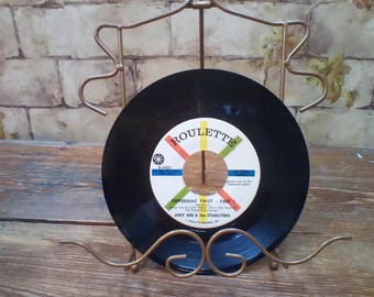 Joey Dee and the starliters 45 record peppermint twist part 1 and 2 roulette records #r4401 nm condition 1961-65
