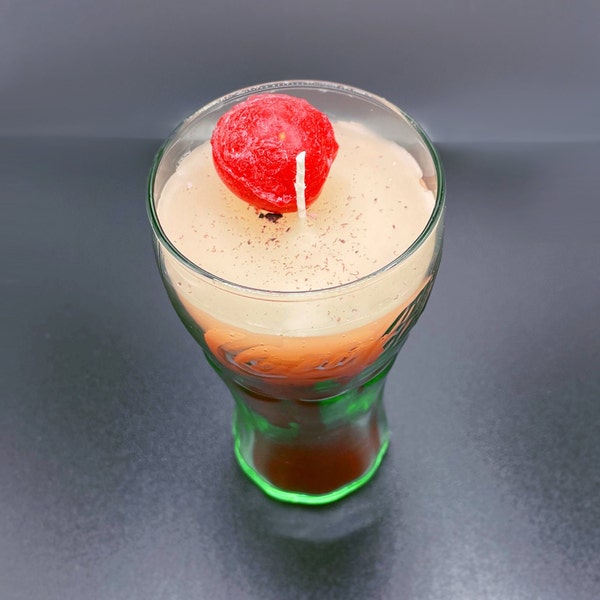 Root Beer Float Candle Etsy