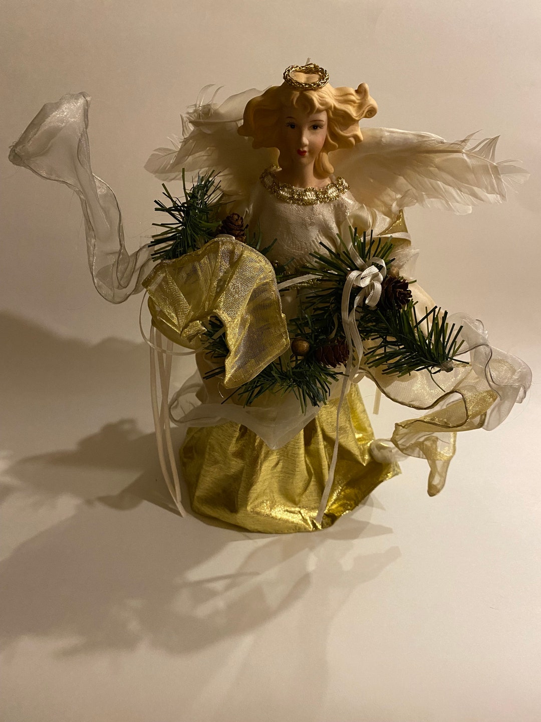 Vintage Christmas Tree Angel 