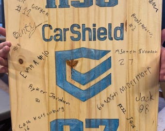 Team Plaques - Large