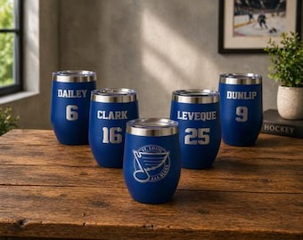 Custom Engraved Stemless Wine Tumbler