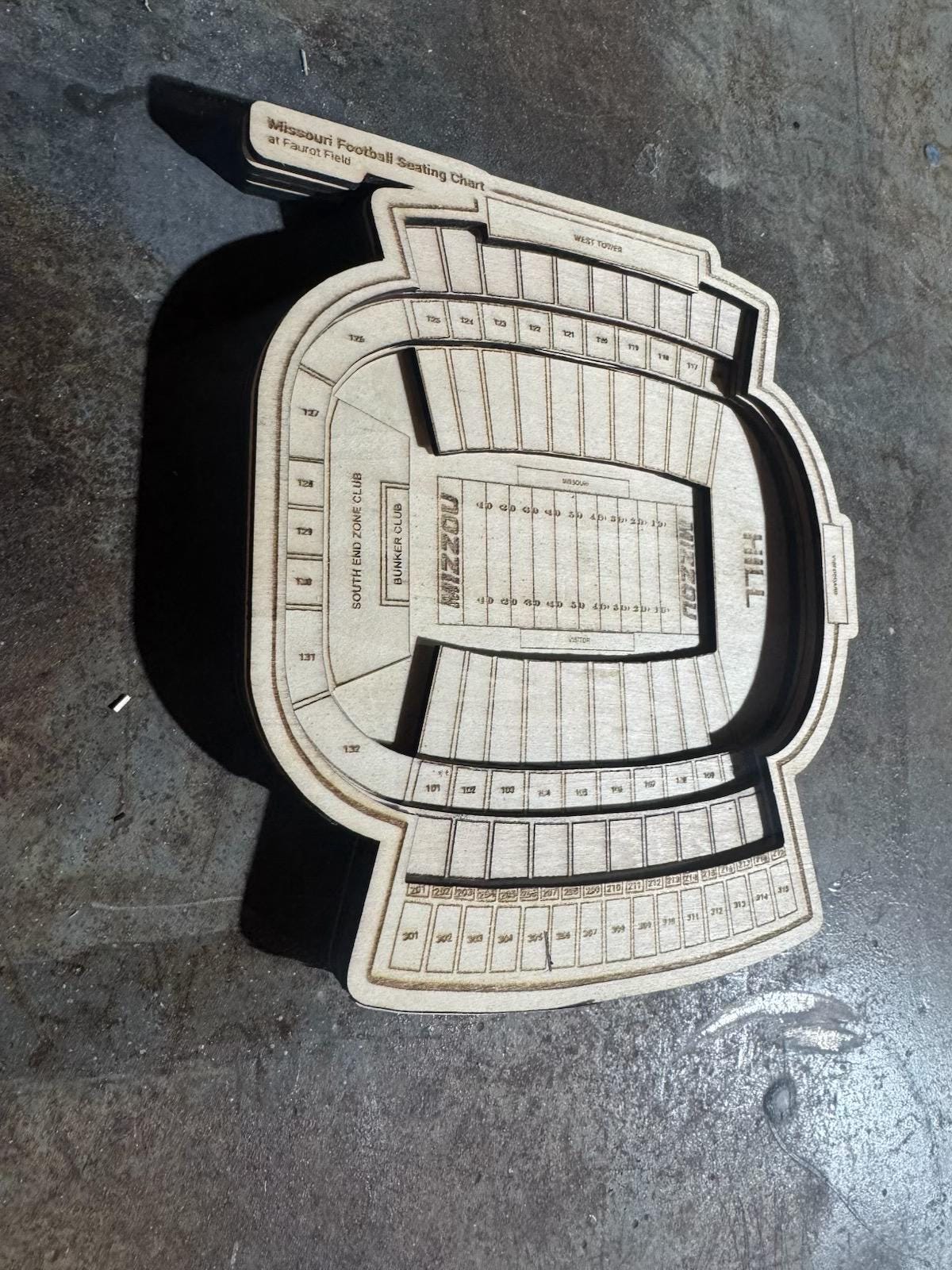 Custom Stadium, Arena, Field & Coliseum Replicas — Engraved, Hand ...