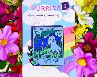 Gaymen | Pride Enamel Pin | LGBTQ+ Pins | Cute Cat Enamel Pins | Gay