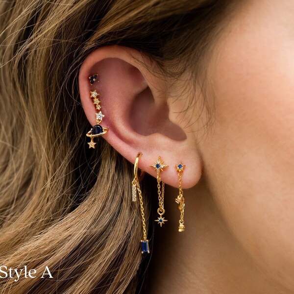 Earring Sets for Multiple Piercings Etsy