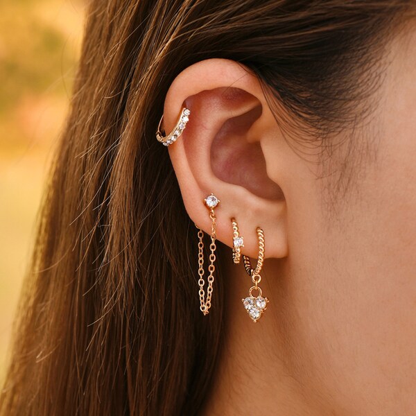 Earring Sets for Multiple Piercings Etsy