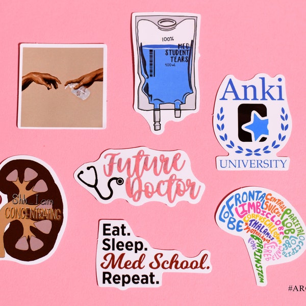 Pre Med Sticker Med Student - Etsy
