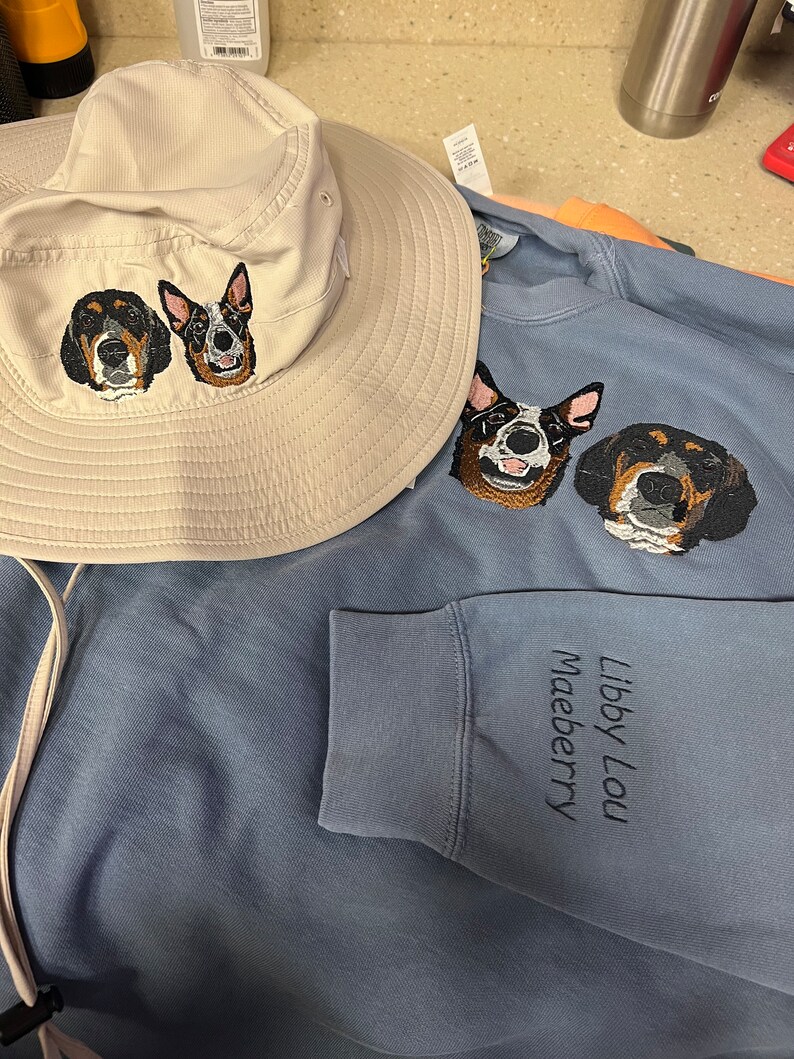 Custom Dog Bucket Hat Gifts for Friends Unique Gift Etsy