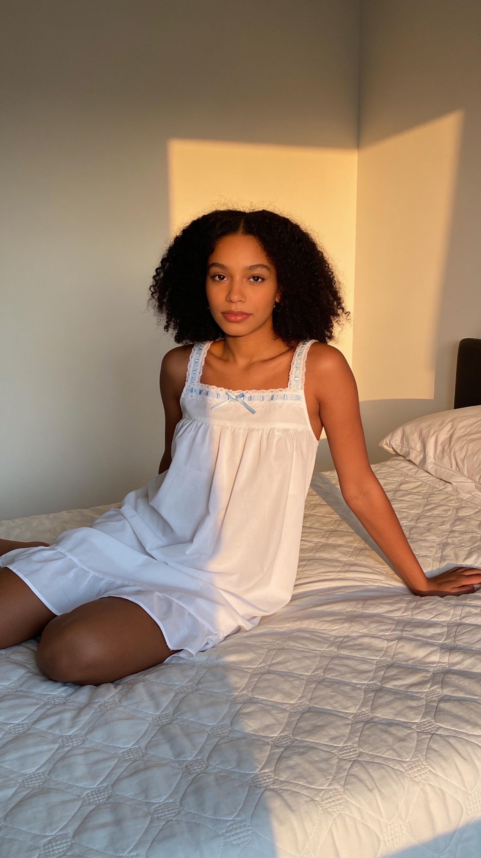 Short Lawn Nightgown - Etsy