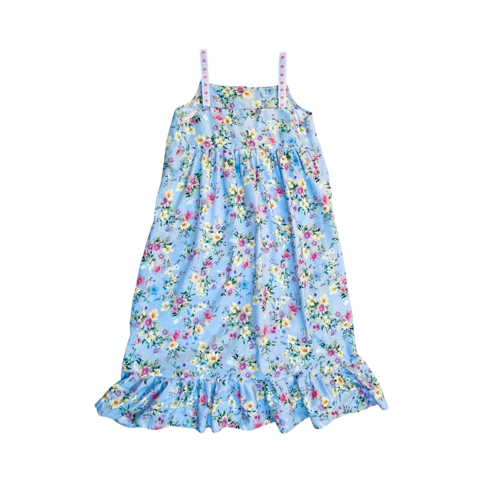 Summer Satin Willow Leaf Nightgown