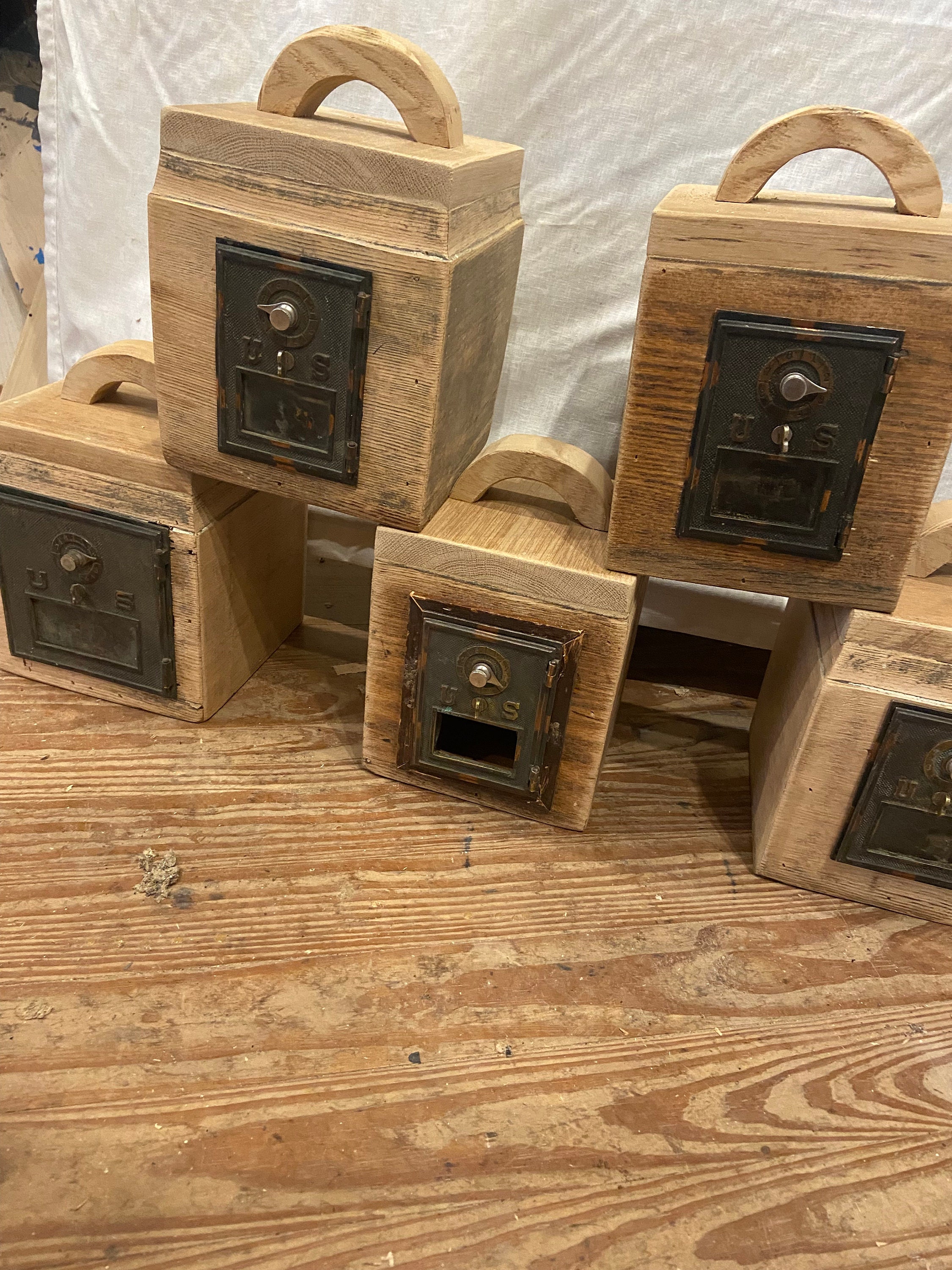 Vintage Post Office Door Bank Etsy