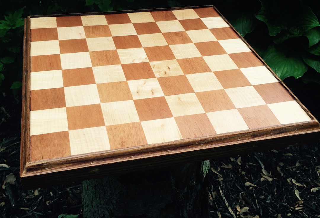 Checkerboard With Trays - Etsy