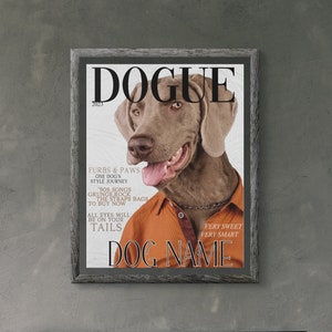 Personalized Dog Prints | Magazine Covers | Pet Portraits | Custom Pet Art