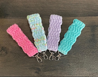 Porte-clés en peluche au crochet