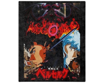 Berserk Guts Anime Inspired Blanket - Etsy Berserk Guts Anime Inspired Blanket - Etsy