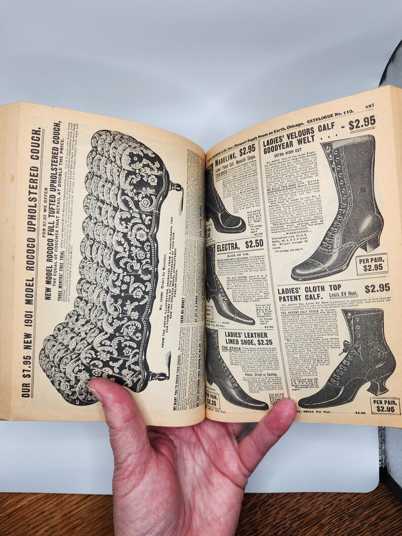 Sears, Roebuck 1900 Catalog Mini Replica Published 1970 Etsy