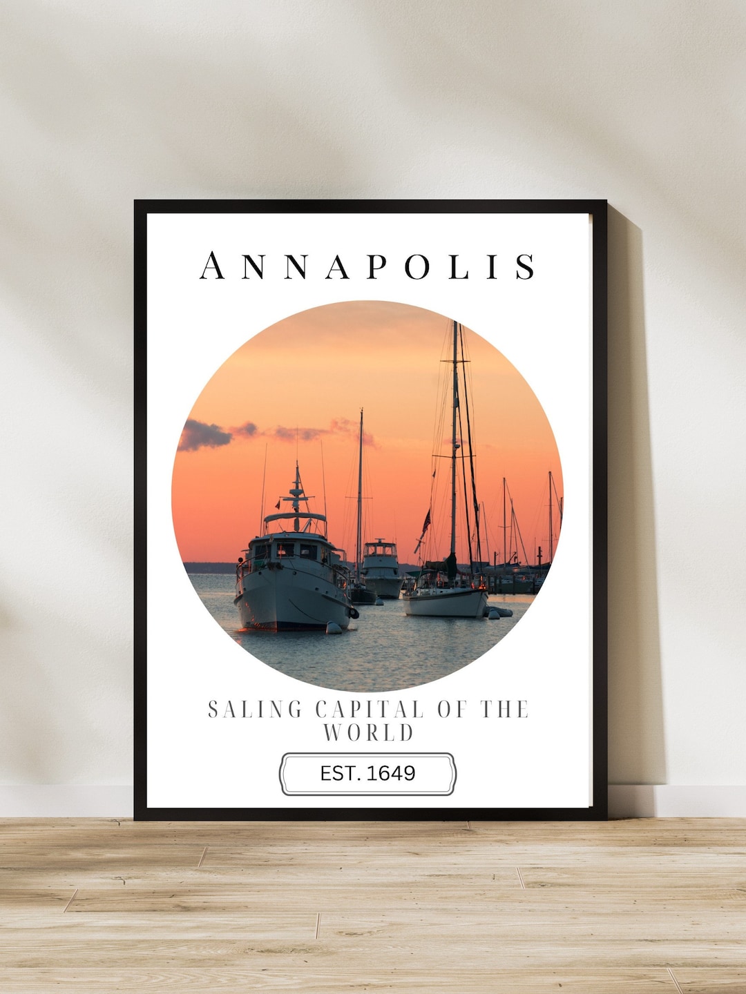 Annapolis Digital Print, Annapolis Poster, Annapolis Wall Art
