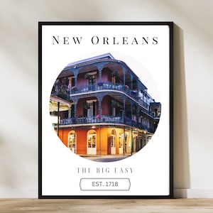 New Orleans Digital Print, New Orleans Poster, New Orleans Wall Art, New Orleans Art, New Orleans Travel, New Orleans Photography