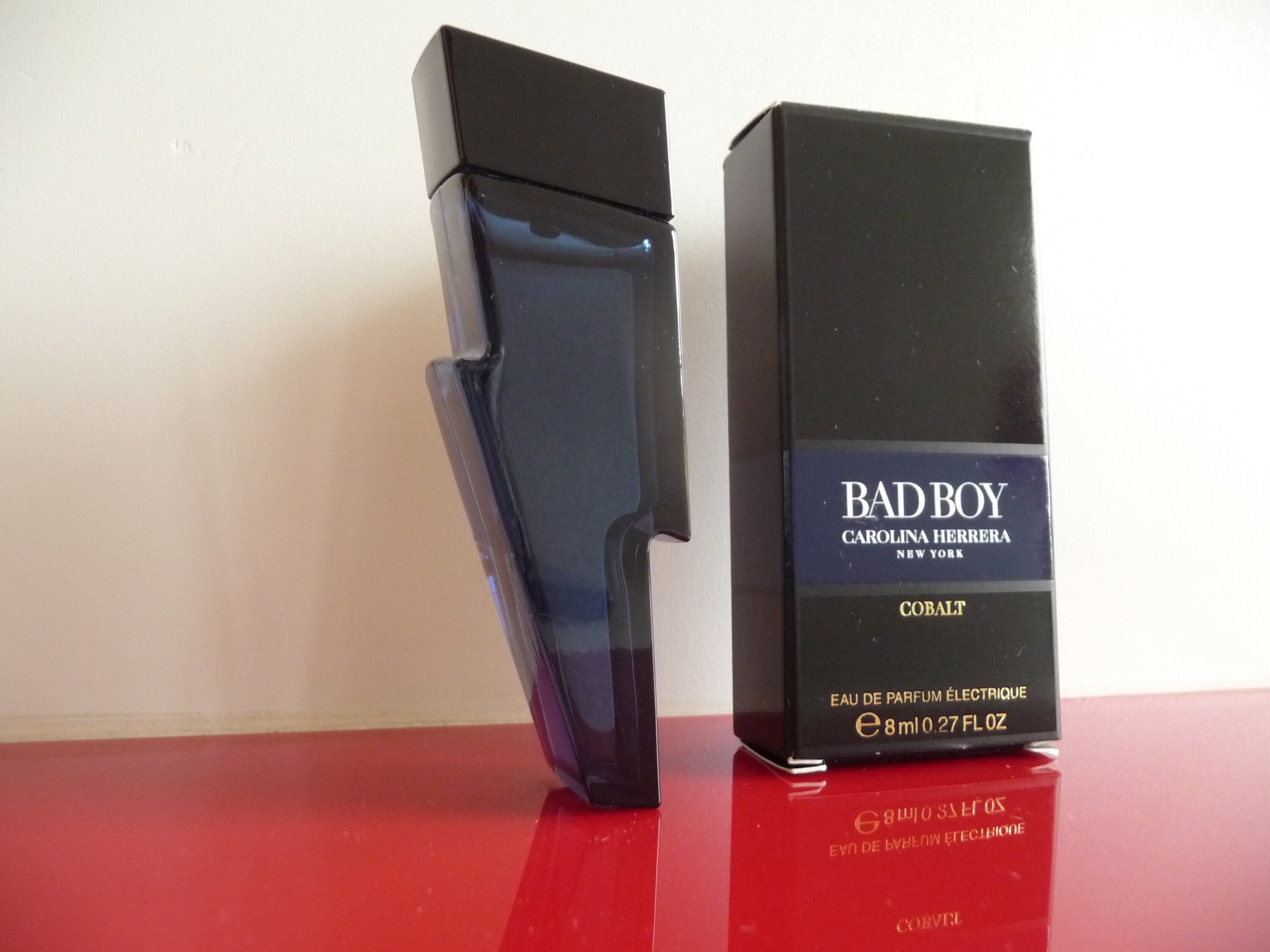 Miniature Carolina Herrera Bad Boy Cobalt 8ml Eau De Parfum - Etsy
