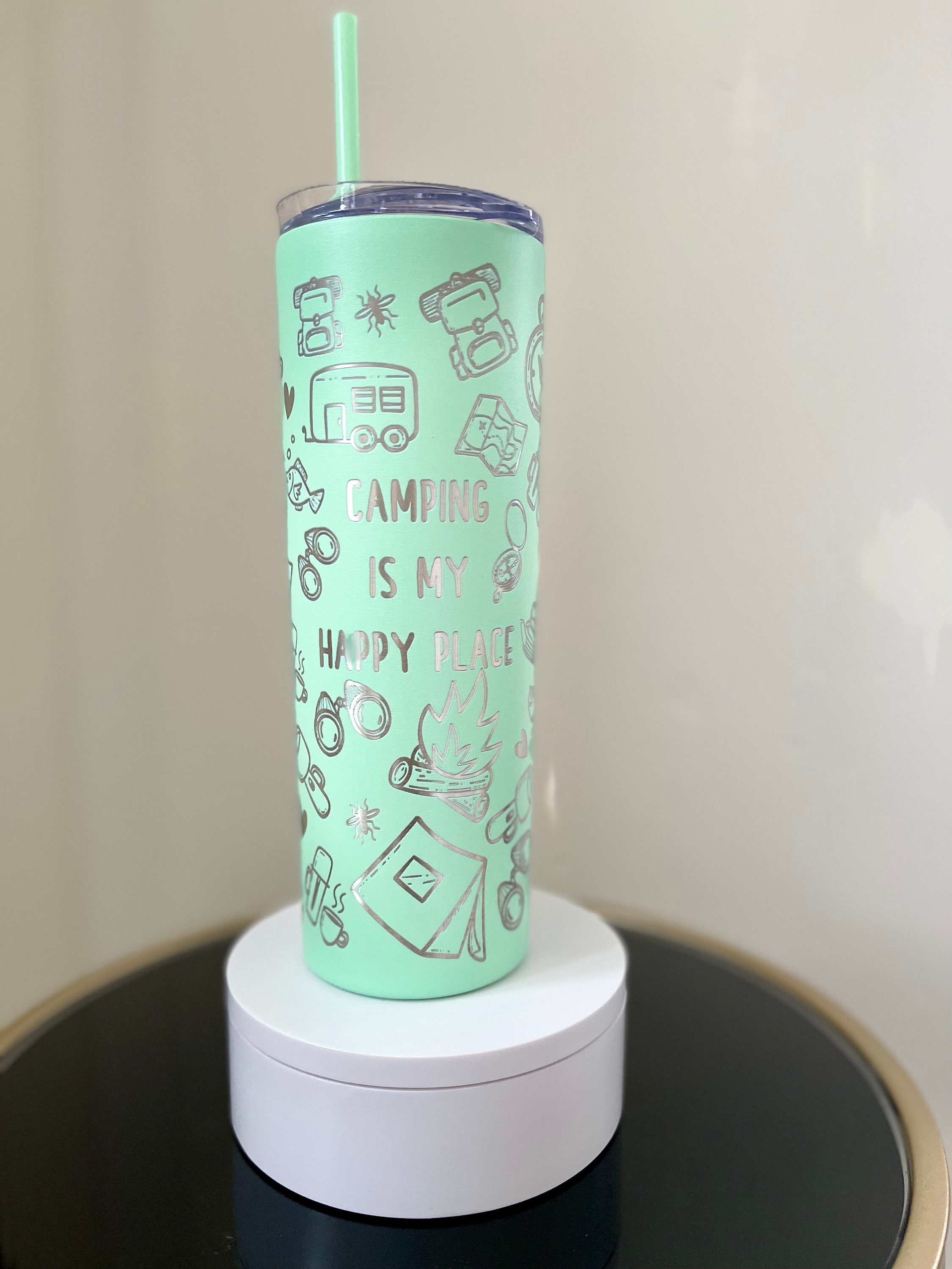 Camping Outdoors Laser Engraving Full Tumbler Wrap Hiking Outdoors 3