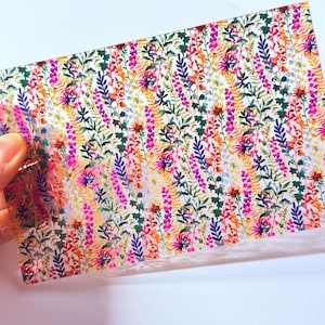 UV Printed Cast Acrylic for Lasers for Jewelry and Cup Toppers--Pattern for any C02 Lasers Glowforge Aeon xTool Omtech Thunder