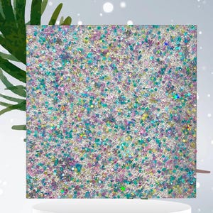 Gorgeous Winter Pastel  Sparkly Glitter Cast Acrylic Earrings Jewelry for Lasers Glowforge xTool Aeon
