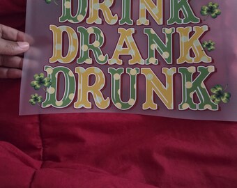 Transferencias DTF Día de San Patricio