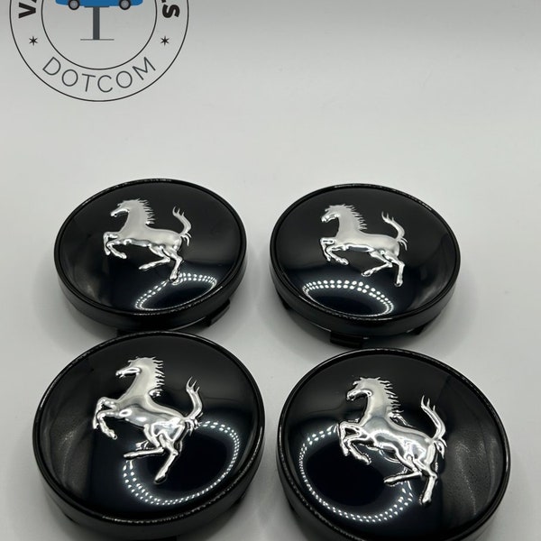 4-Pack Glossy Black Mercedes Hub Center Caps, 60mm Wheel Rim Covers - Easy Fit