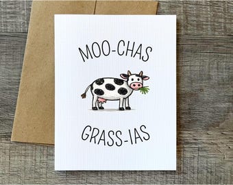 Funny Thank You Card – Moochas Gracias - Muchas Gracias